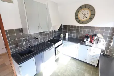 Küche/Küchenzeile in der Unterkunft Haus Strandnixe in Sahlenburg