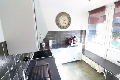 Küche/Küchenzeile in der Unterkunft Haus Strandnixe in Sahlenburg