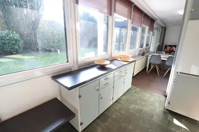 Küche/Küchenzeile in der Unterkunft Haus Strandnixe in Sahlenburg