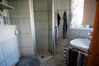Ein Badezimmer in der Unterkunft Storchennest - b51036