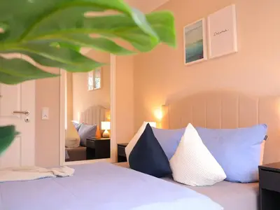 Ein Bett oder Betten in einem Zimmer der Unterkunft Watt´n Ruh
