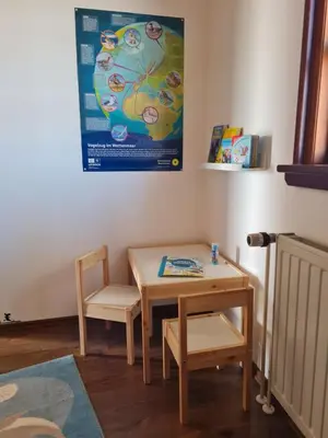 Grundriss der Unterkunft Ferienhaus Weitblick