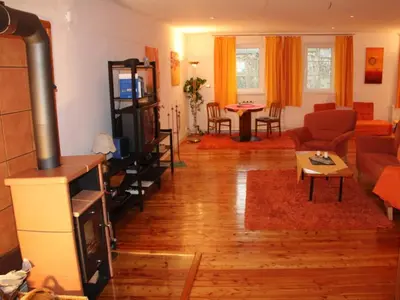 TV/Unterhaltungsangebot in der Unterkunft Atelier 2, Ostewerft Comfortable holiday residence