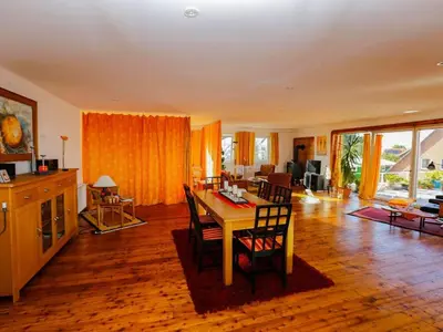 Ein Sitzbereich in der Unterkunft Atelier 1 Comfortable holiday residence