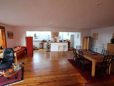 Ein Sitzbereich in der Unterkunft Atelier 1 Comfortable holiday residence