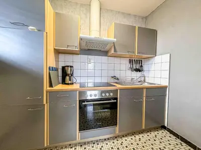 Küche/Küchenzeile in der Unterkunft Haus Sonneneck 2