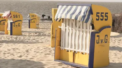 Ein Strand an oder in der Nähe der Ferienwohnung