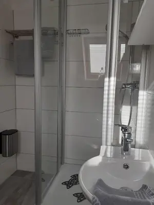 Ein Badezimmer in der Unterkunft Seepferdchen - a43543