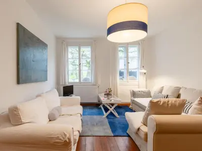 Ein Sitzbereich in der Unterkunft Apartment Gut Hörne-2 by Interhome