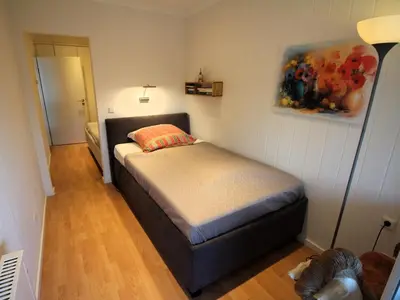 Ein Bett oder Betten in einem Zimmer der Unterkunft Residenz Atlantic mit Hallenbad und Sauna