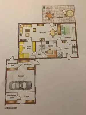 Grundriss der Unterkunft Deichlust