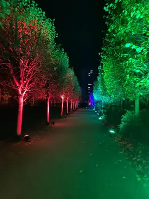 Ein Garten an der Unterkunft Haus Seehunde im Büsumer Kurviertel