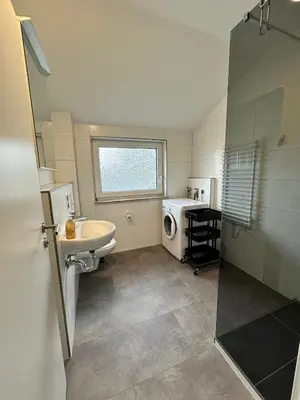 Ein Badezimmer in der Unterkunft Nordsee Oase