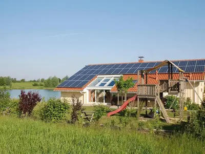 Naturlandschaft in der Nähe des Ferienhauses