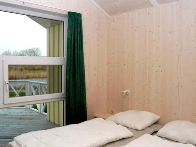 Ein Bett oder Betten in einem Zimmer der Unterkunft 6 person holiday home in Otterndorf