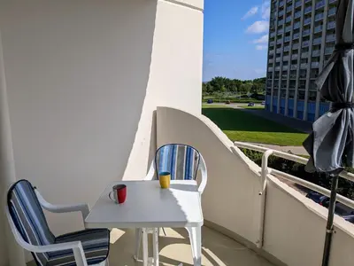 Ein Balkon oder eine Terrasse in der Unterkunft Lord Nelson 318