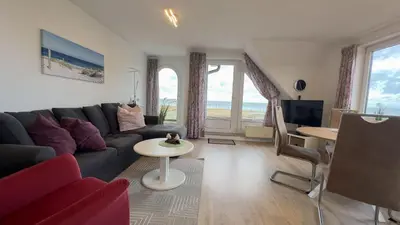 TV/Unterhaltungsangebot in der Unterkunft Haus Nordseeperle 11