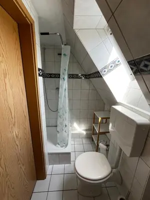 Ein Badezimmer in der Unterkunft Ferienhaus-DeichBrand