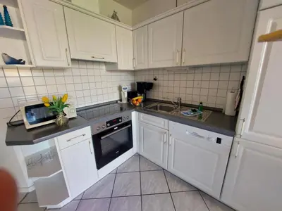 Küche/Küchenzeile in der Unterkunft Sonnenstrahl Nr5