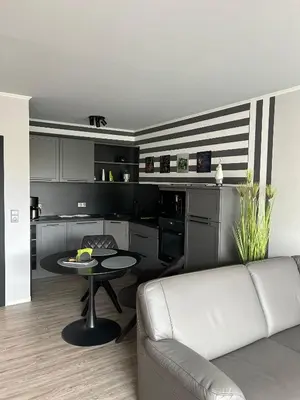 Küche/Küchenzeile in der Unterkunft Apartment MeerZeit Wohnung 207
