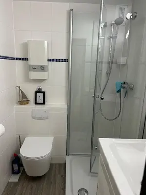Ein Badezimmer in der Unterkunft Apartment MeerZeit Wohnung 207