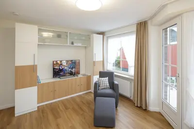 TV/Unterhaltungsangebot in der Unterkunft Haus Wattenblick