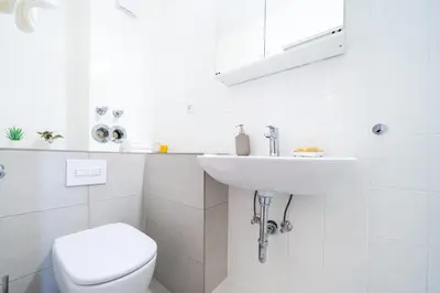 Ein Badezimmer in der Unterkunft Appartement 