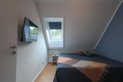 TV/Unterhaltungsangebot in der Unterkunft Ferienreihenhaus 