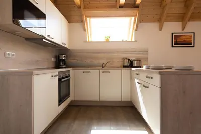 Küche/Küchenzeile in der Unterkunft Ferienhaus 