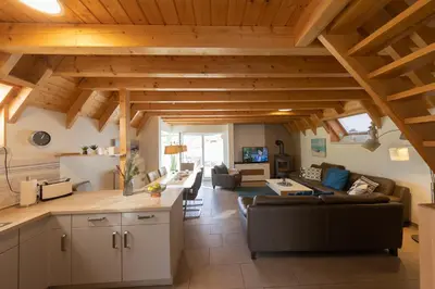 Küche/Küchenzeile in der Unterkunft Ferienhaus 