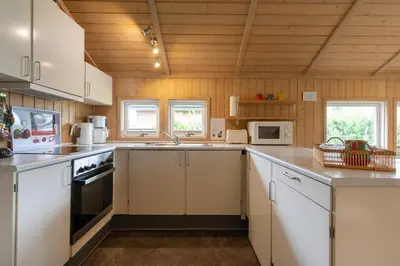 Küche/Küchenzeile in der Unterkunft Ferienhaus 