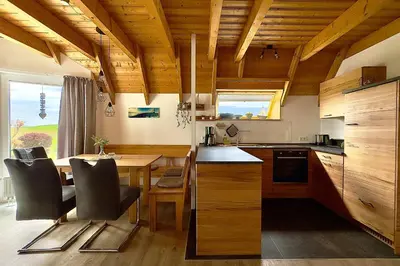 Küche/Küchenzeile in der Unterkunft Ferienhaus 
