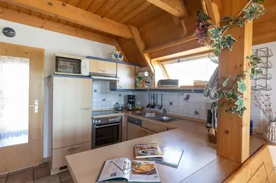 Küche/Küchenzeile in der Unterkunft Ferienhaus 