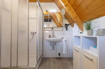 Ein Badezimmer in der Unterkunft Ferienhaus Hans Albers 09