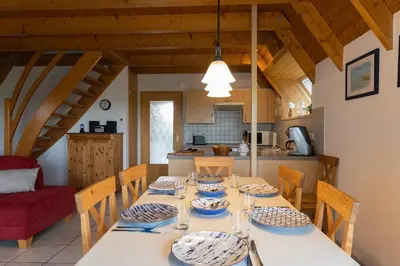 Küche/Küchenzeile in der Unterkunft Ferienhaus 