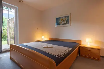 Ein Bett oder Betten in einem Zimmer der Unterkunft Appartement Sieltrift 33-09