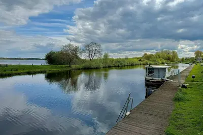 Naturlandschaft in der Nähe des Ferienhauses