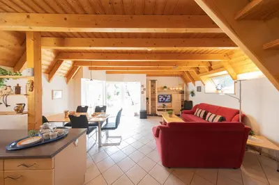 Küche/Küchenzeile in der Unterkunft Ferienhaus Ostertill 11