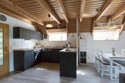 Küche/Küchenzeile in der Unterkunft Ferienhaus 