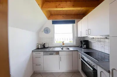 Küche/Küchenzeile in der Unterkunft Ferienhaus 