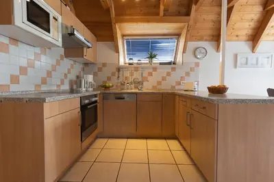 Küche/Küchenzeile in der Unterkunft Ferienhaus Westertill 14