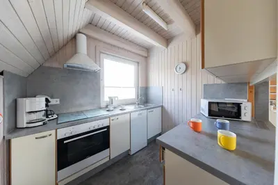 Küche/Küchenzeile in der Unterkunft Ferienhaus 