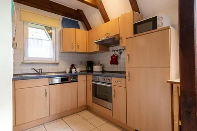 Küche/Küchenzeile in der Unterkunft Ferienhaus 