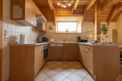Küche/Küchenzeile in der Unterkunft Ferienhaus 