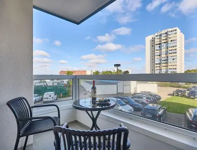 Ein Balkon oder eine Terrasse in der Unterkunft Frische Brise - 108