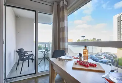 Ein Balkon oder eine Terrasse in der Unterkunft Frische Brise - 108
