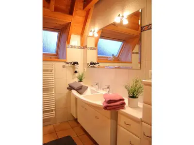 Ein Badezimmer in der Unterkunft Ferienhaus MoinMoin