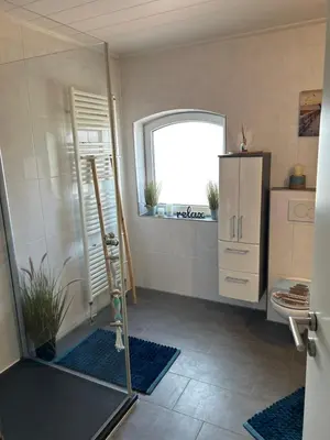 Küche/Küchenzeile in der Unterkunft Haus am Meer
