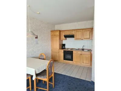 Küche/Küchenzeile in der Unterkunft Haus Nordseewind - Apartment 2