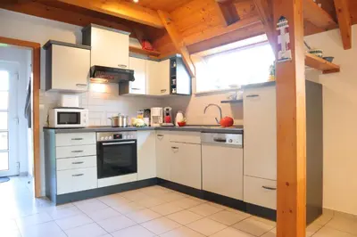 Küche/Küchenzeile in der Unterkunft Ferienhaus Haase